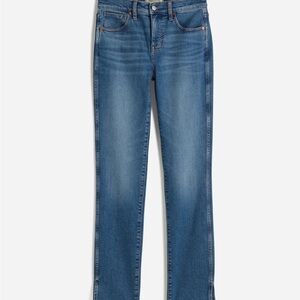Madewell Blue Straight Leg Jeans Classic Denim